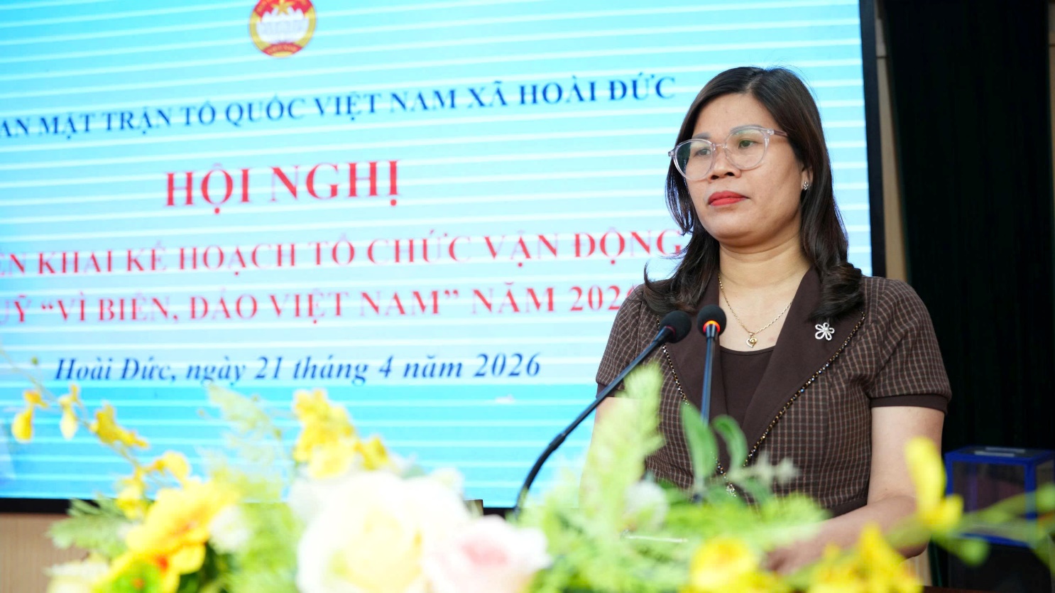 UB MTTQ xã Hoài Đức vận động quỹ Vì biển, đảo Việt Nam và cuộc thi Giữ gìn thôn, tổ dân phố sáng, xanh, sạch, đẹp, an toàn năm 2026- Ảnh 3.