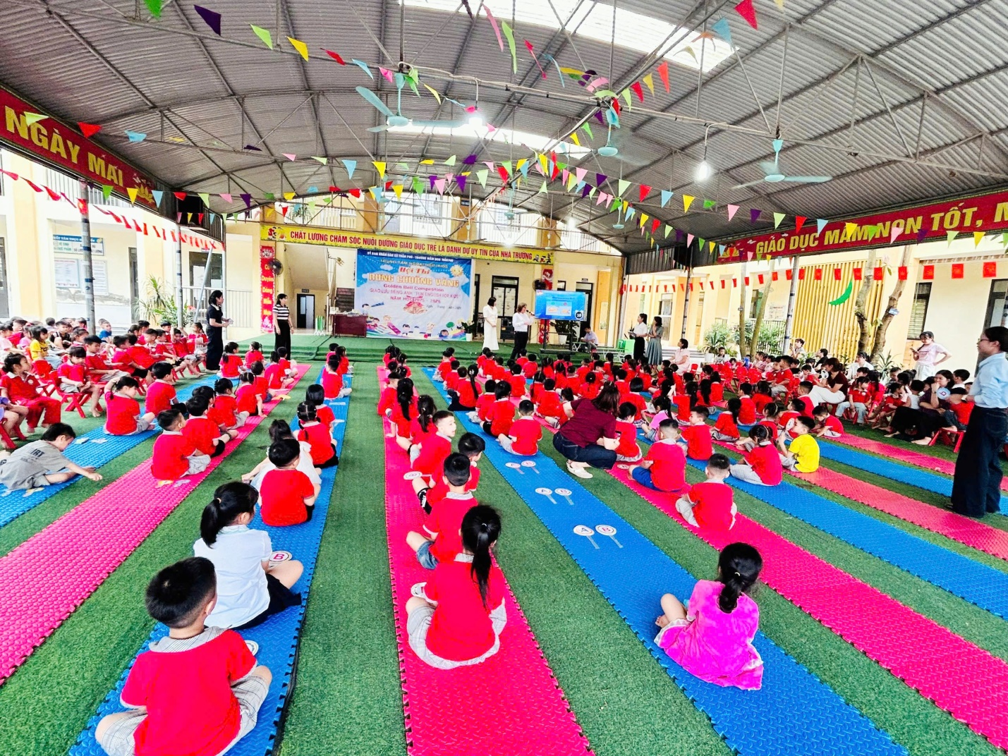 Trường mầm non Trần Phú: tổ chức thành công hội thi rung chuông vàng- Ảnh 1.