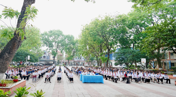 YÊN LÃNG KHAI MẠC KỲ THI OLYMPIC CÁC MÔN VĂN HÓA CẤP XÃ - Ảnh 1.