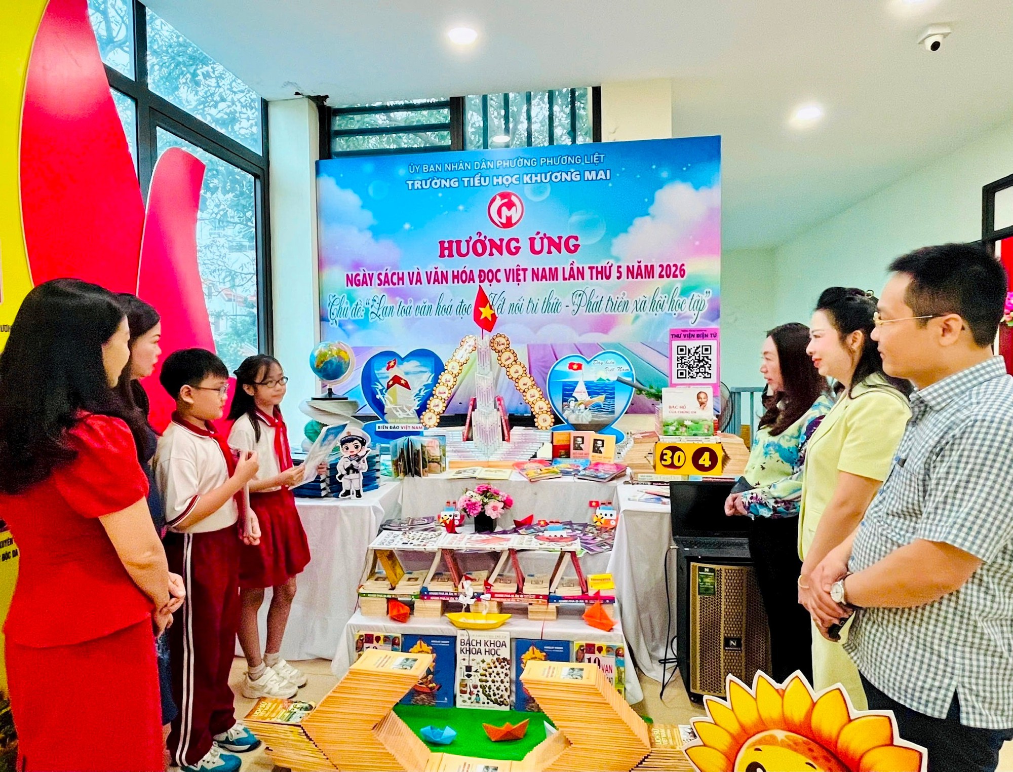 Phường Phương Liệt hưởng ứng Ngày Sách và Văn hóa đọc Việt Nam- Ảnh 2.