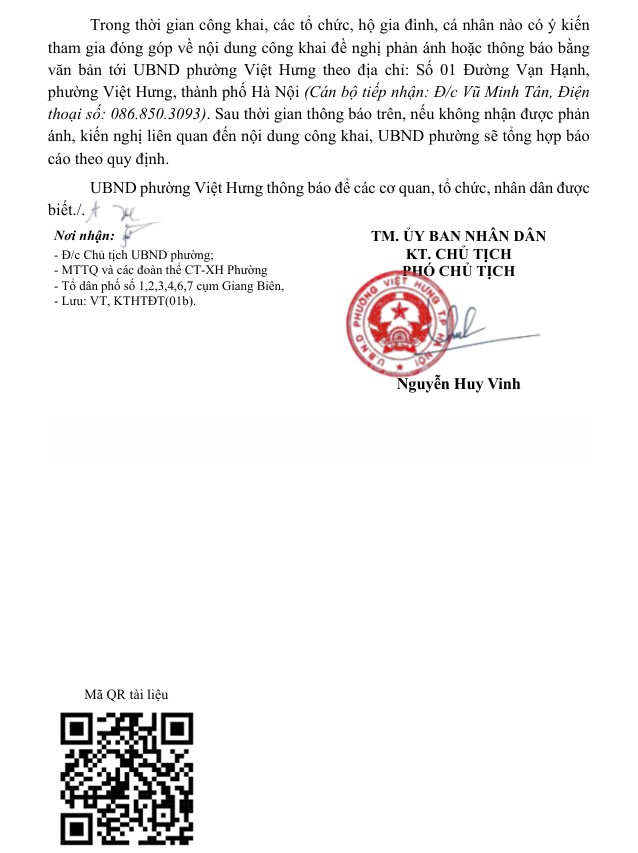 THÔNG BÁO: Đồ án Quy hoạch Dự án Cảng thủy nội địa Giang Biên- Ảnh 3.