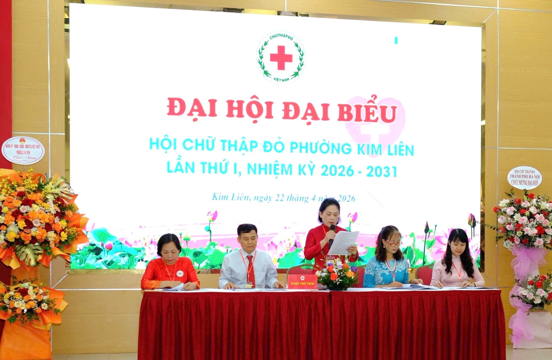 Hội Chữ thập đỏ phường Kim Liên: Kiện toàn tổ chức, nâng tầm hoạt động nhân đạo- Ảnh 1.