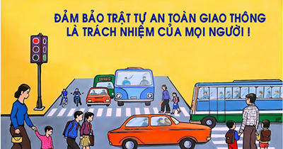 AN TOÀN GIAO THÔNG LÀ HẠNH PHÚC CỦA MỌI NGƯỜI- Ảnh 1.