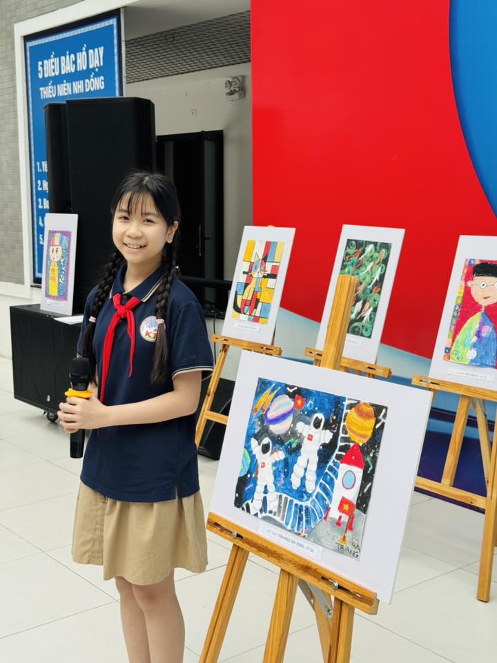 TRƯỜNG TIỂU HỌC KHƯƠNG THƯỢNG HƯỞNG ỨNG NGÀY HỘI ĐỌC SÁCH VÀ TRIỂN LÃM MỸ THUẬT SÁNG TẠO 2026- Ảnh 3.