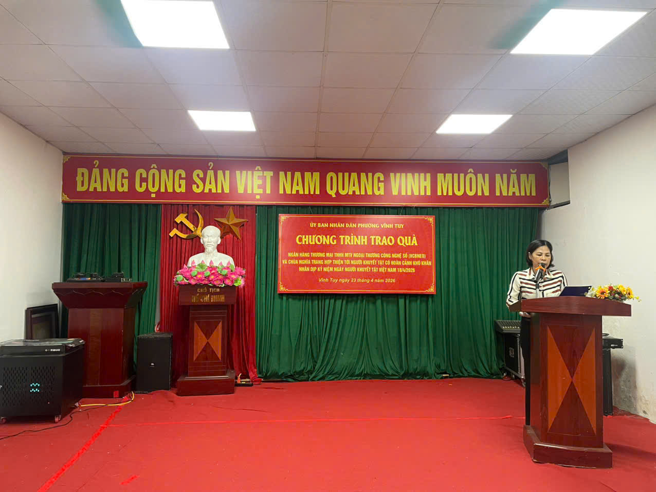 Chương trình trao quà tới người khuyết tật có hoàn cảnh khó khăn nhân dịp kỷ niệm Ngày Người khuyết tật Việt Nam 18/4/2026- Ảnh 3.