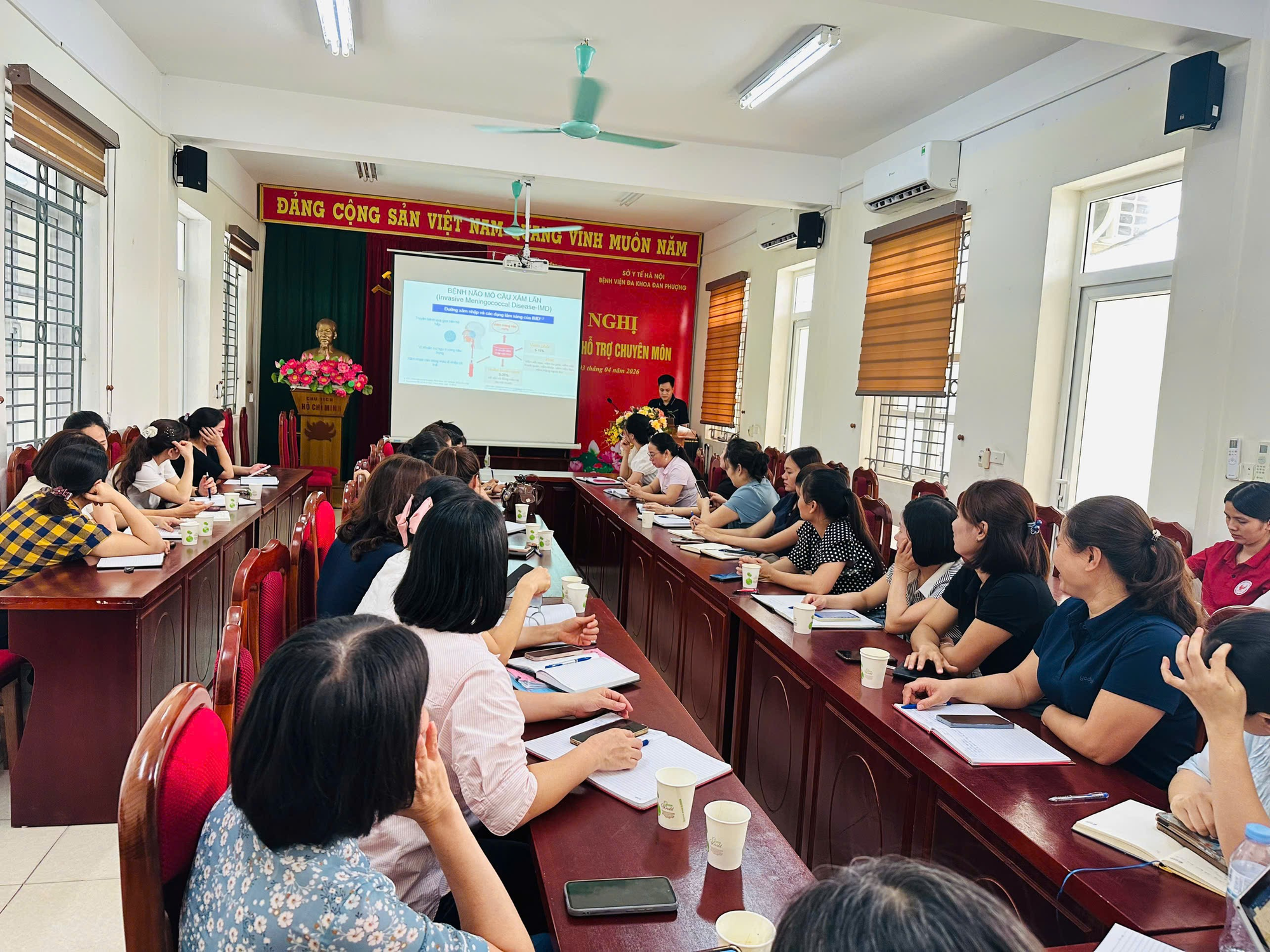 Tập huấn phòng, chống dịch bệnh trong trường học tại xã Ô Diên- Ảnh 2.