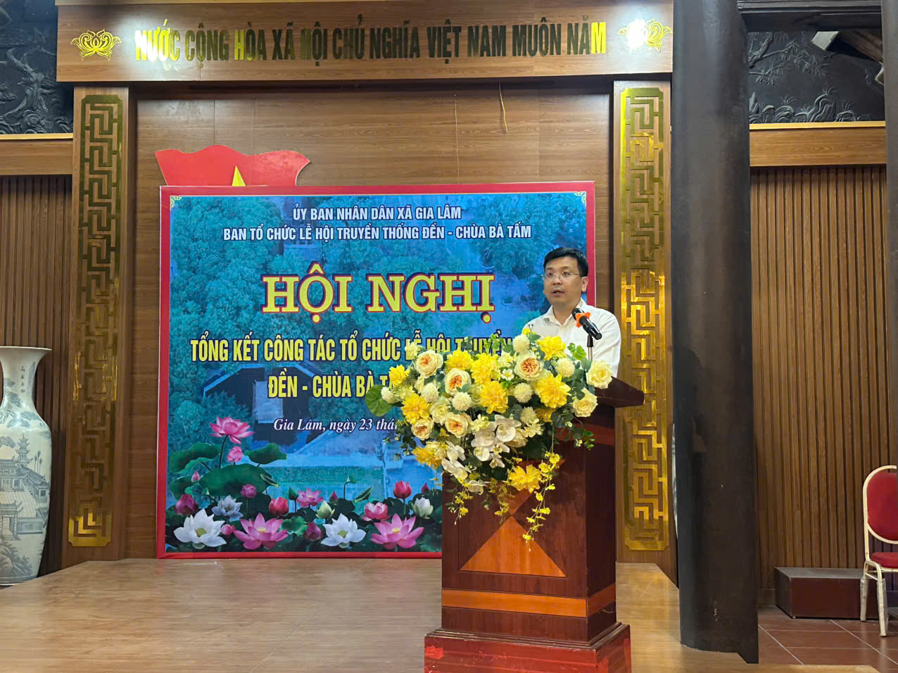 Hội nghị tổng kết công tác tổ chức Lễ hội Đền – Chùa Bà Tấm năm 2026- Ảnh 2.