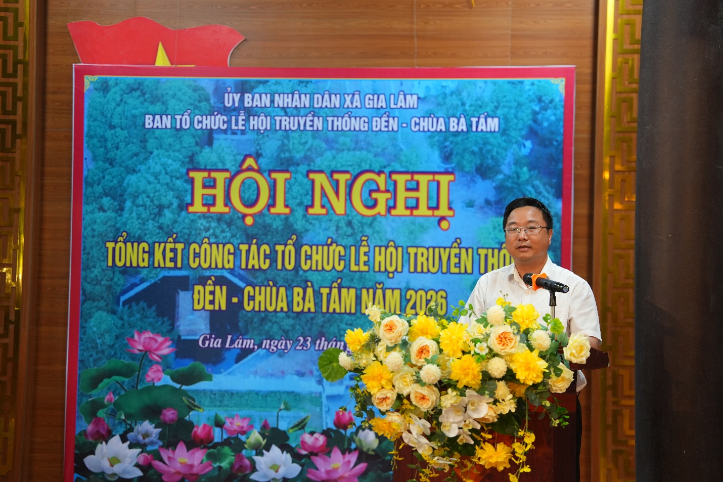 Hội nghị tổng kết công tác tổ chức Lễ hội Đền – Chùa Bà Tấm năm 2026- Ảnh 6.