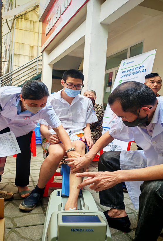 Phường Thanh Xuân tổ chức hoạt động chăm sóc sức khỏe cho người khuyết tật, người yếu thế trên địa bàn phường- Ảnh 3.