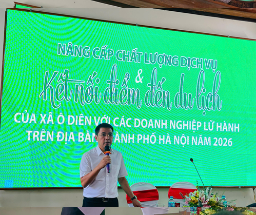 Phát triển du lịch xã Ô Diên theo hướng bền vững, chuyên nghiệp và hiệu quả- Ảnh 2.