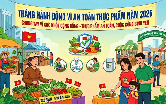 phường Tương Mai triển khai tháng hành động vì an toàn thực phẩm năm 2026