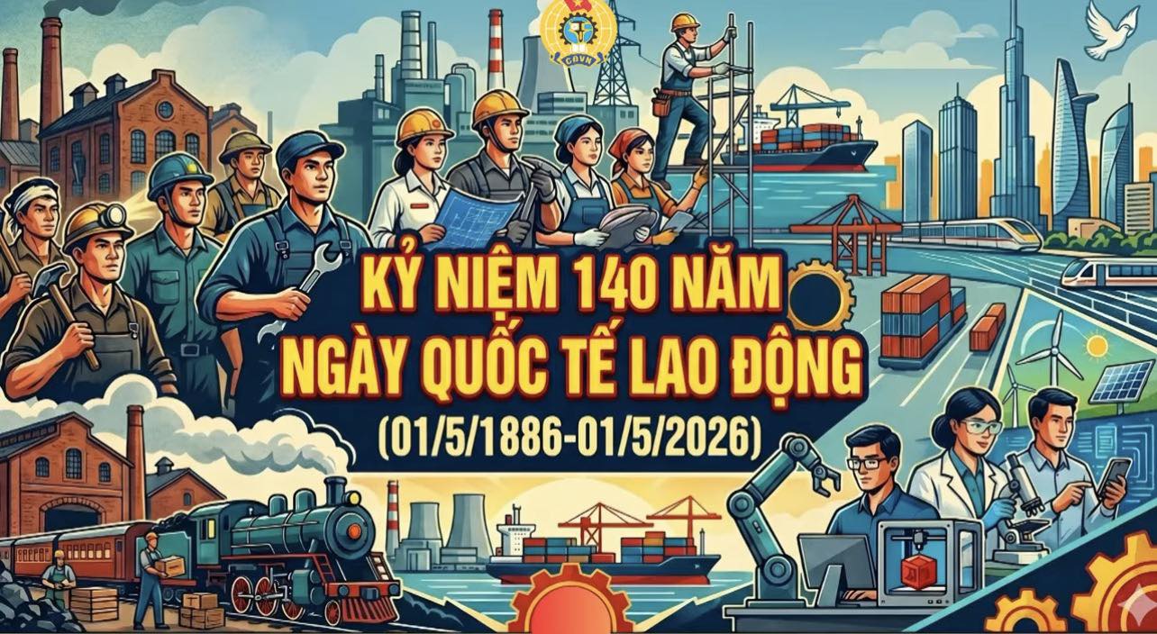 Kỷ niệm 140 năm ngày Quốc tế lao động (01/5/1886-01/5/2026)- Ảnh 2.