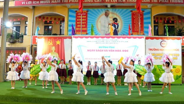 UBND xã Hoài Đức tổ chức chuỗi hoạt động hưởng ứng Ngày Sách và Văn hóa đọc Việt Nam lần thứ 5- Ảnh 4.