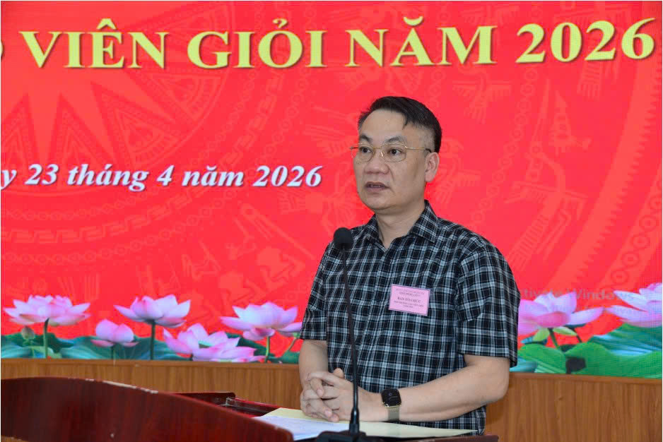 Khối thi đua số 12 - Bộ Tư lệnh Thủ đô Hà Nội tổ chức thành công Hội thi Báo cáo viên giỏi năm 2026- Ảnh 2.