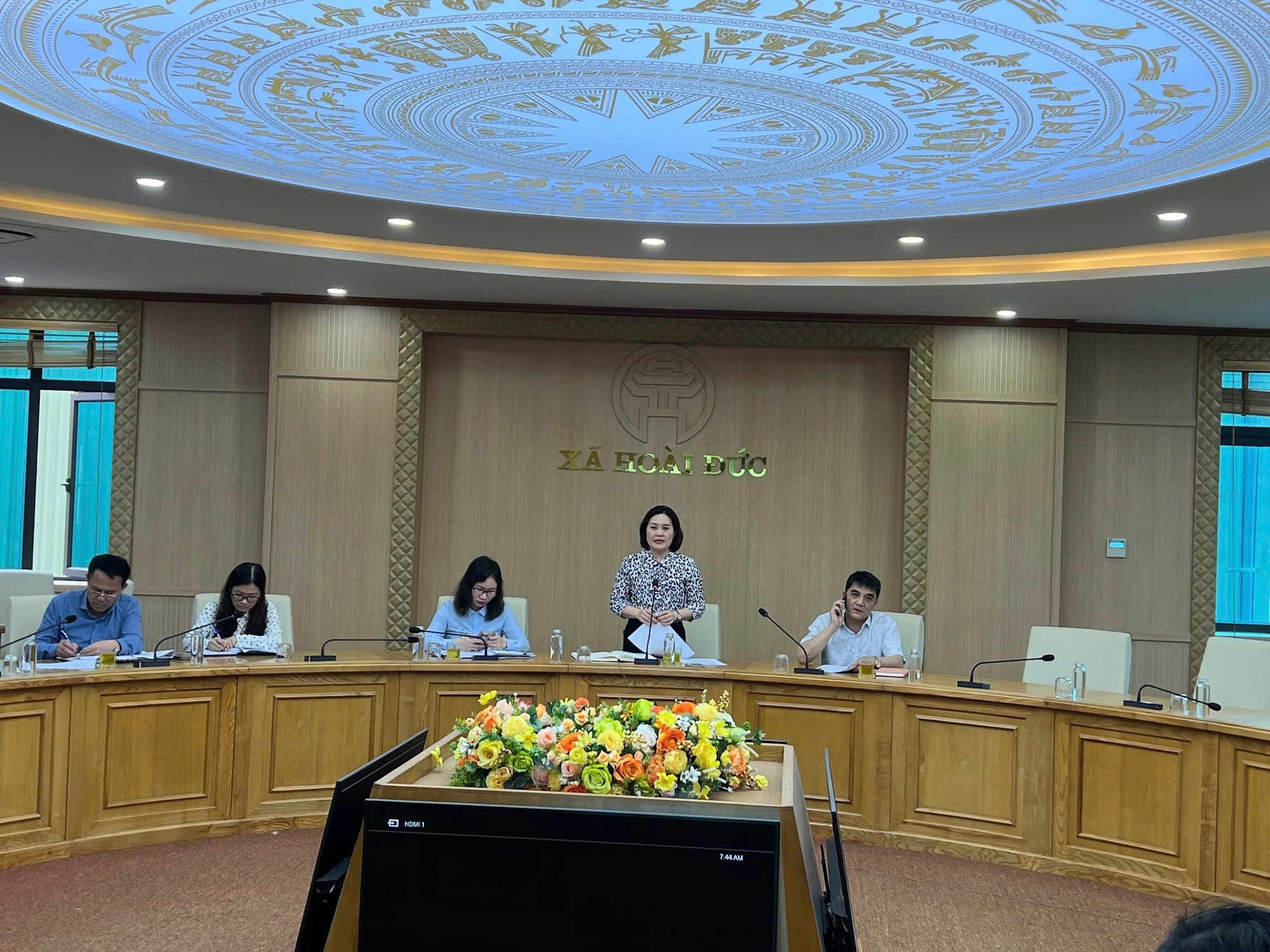 UBND xã Hoài Đức đã tổ chức hội nghị triển khai công tác tổ chức Lễ phát động Tháng hành động vì trẻ em năm 2026- Ảnh 2.