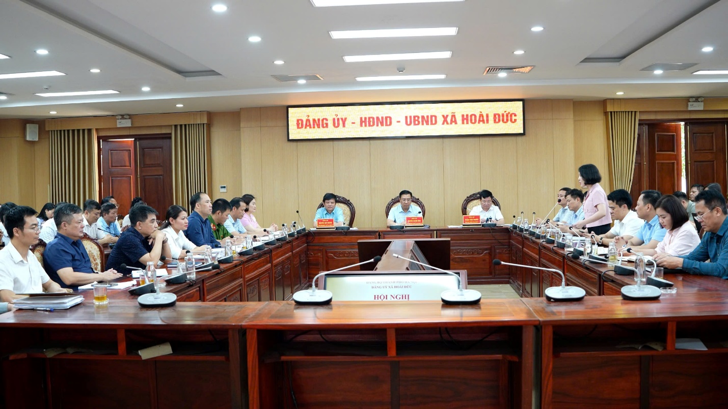 Hoài Đức thực hiện quy trình kiện toàn nhân sự Ban Chấp hành Đảng bộ và Ủy ban Kiểm tra Đảng ủy nhiệm kỳ 2025 - 2030- Ảnh 1.