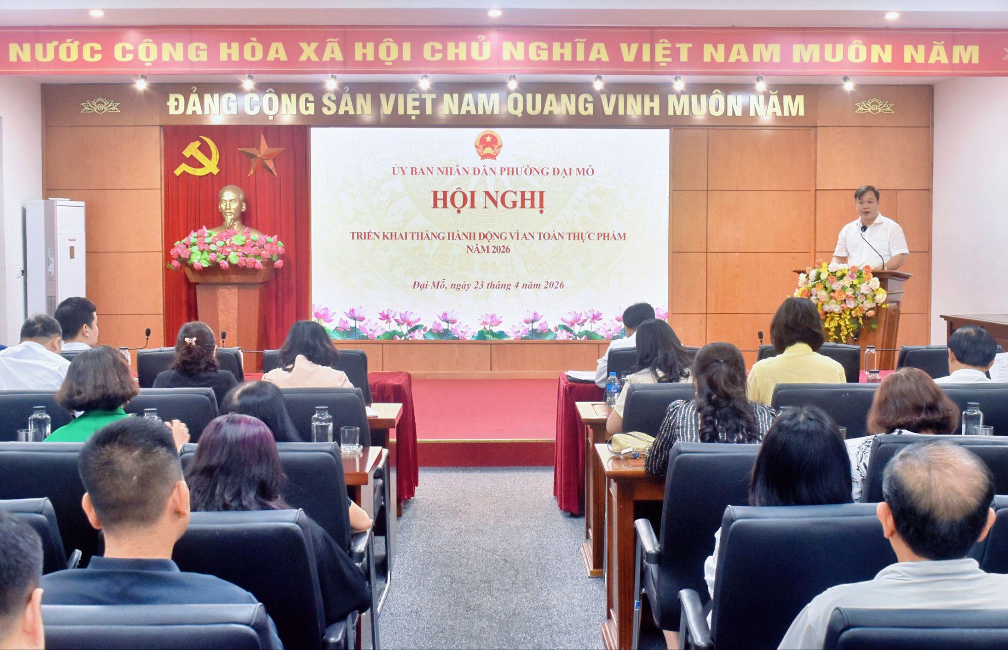 Phường Đại Mỗ triển khai Tháng hành động vì An toàn thực phẩm năm 2026- Ảnh 1.