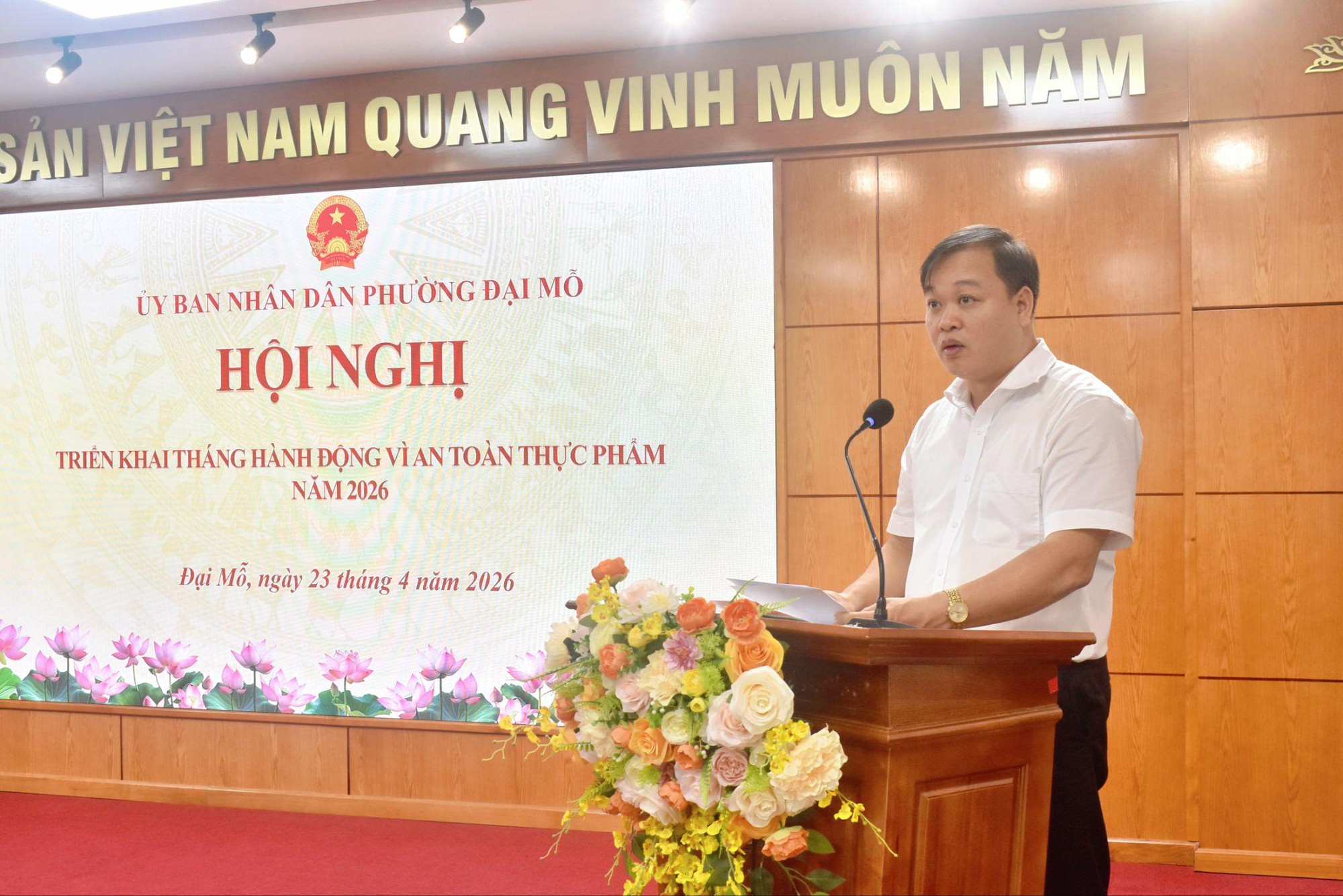 Phường Đại Mỗ triển khai Tháng hành động vì An toàn thực phẩm năm 2026- Ảnh 2.