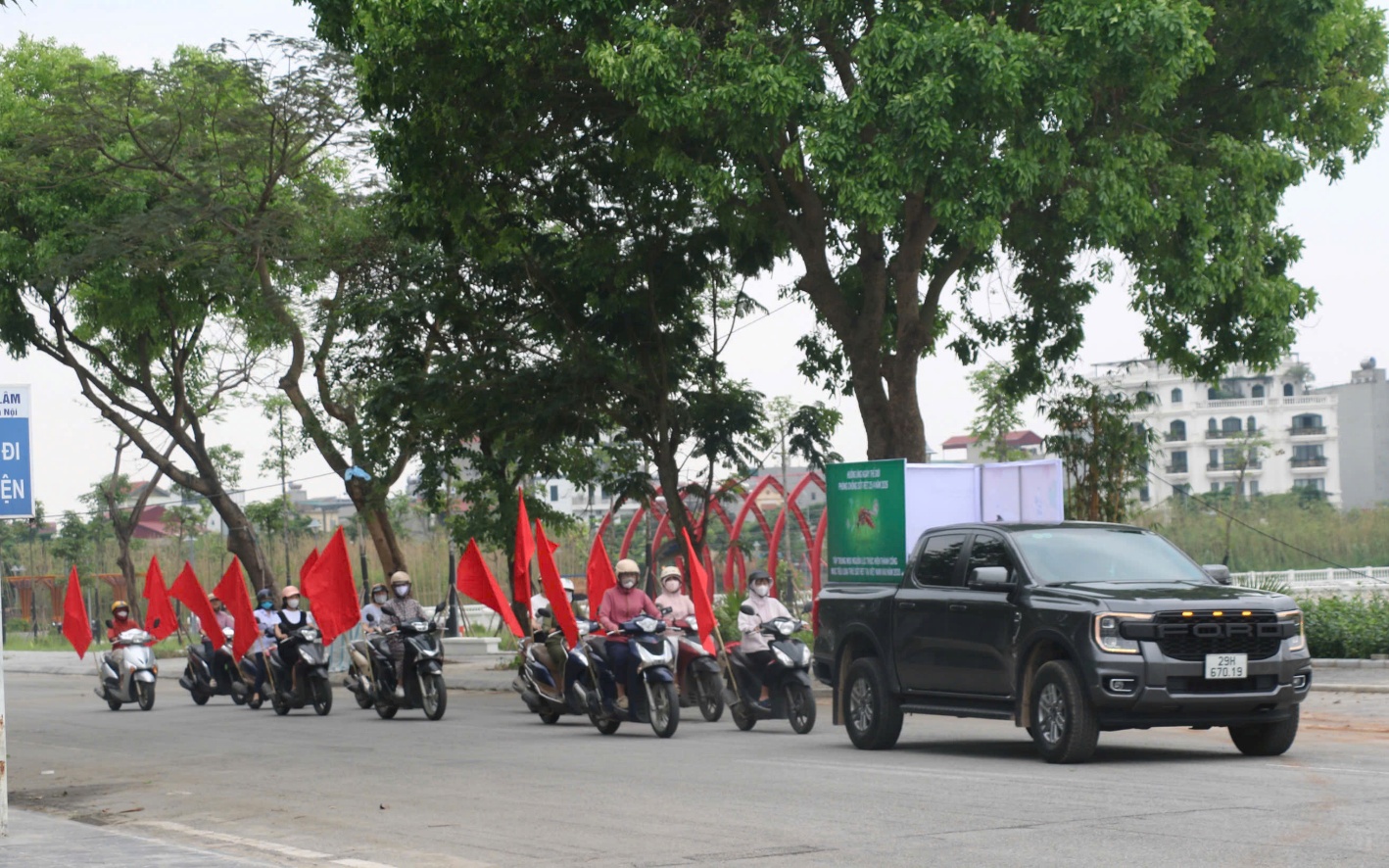 Trạm y tế xã Gia Lâm hưởng ứng Ngày Thế giới phòng, chống sốt rét 25/4