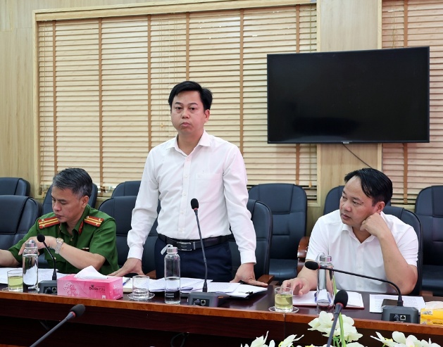 Xuân Mai: Giao ban kiểm điểm tiến độ thực hiện nhiệm vụ quý I, triển khai nhiệm vụ 9 tháng cuối năm 2026 ban chỉ đạo thực hiện phong trào "Toàn dân bảo vệ an ninh tổ quốc", ban chỉ đạo "Phòng, chống ma túy" và ban chỉ đạo 197- Ảnh 6.