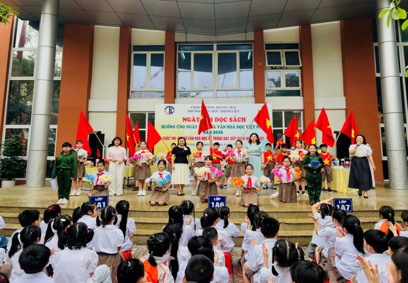 SÔI ĐỘNG "NGÀY HỘI ĐỌC SÁCH" NĂM 2026 TẠI TRƯỜNG TIỂU HỌC THỊNH LIỆT- Ảnh 2.