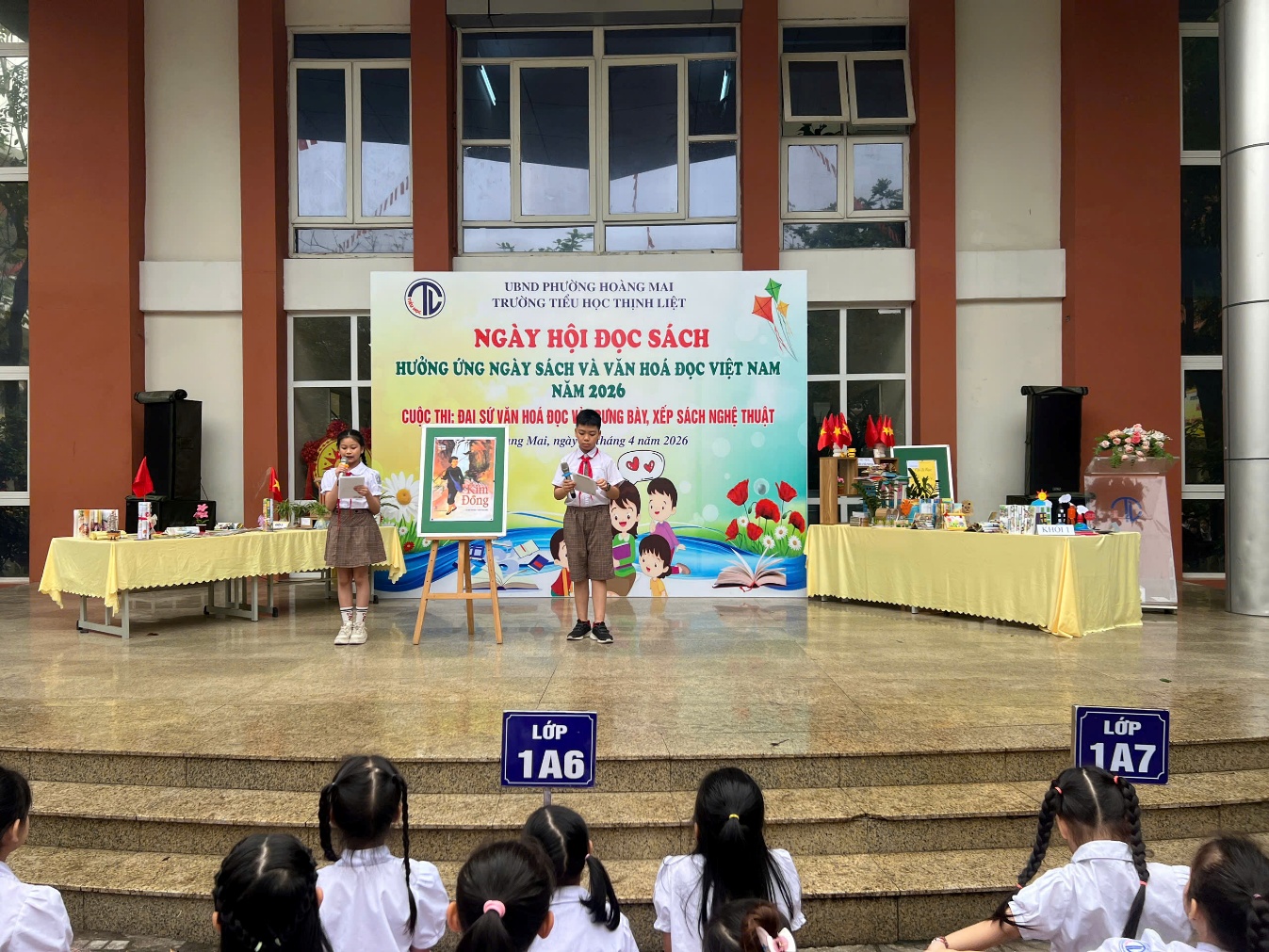 SÔI ĐỘNG "NGÀY HỘI ĐỌC SÁCH" NĂM 2026 TẠI TRƯỜNG TIỂU HỌC THỊNH LIỆT- Ảnh 3.