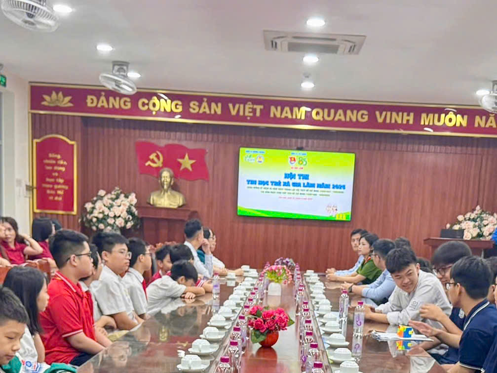 Khai mạc Hội thi Tin học trẻ xã Gia Lâm lần thứ I, năm 2026- Ảnh 1.
