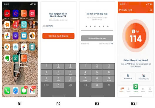 CÀI ĐẶT VÀ SỬ DỤNG ỨNG DỤNG “BÁO CHÁY 114” - BIỆN PHÁP THIẾT THỰC TRONG CÔNG TÁC PHÒNG CHÁY CHỮA CHÁY- Ảnh 2.