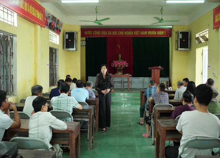 UBND xã Trần Phú tổ chức hội nghị đối thoại trực tiếp với các hộ dân liên quan Dự án cải tạo, nâng cấp tuyến đường từ đường Hồ Chí Minh đi xã Trần Phú- Ảnh 5.