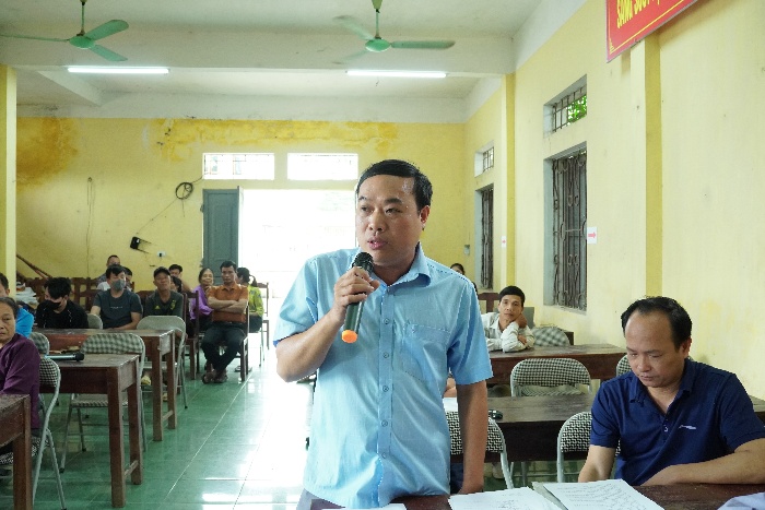 UBND xã Trần Phú tổ chức hội nghị đối thoại trực tiếp với các hộ dân liên quan Dự án cải tạo, nâng cấp tuyến đường từ đường Hồ Chí Minh đi xã Trần Phú- Ảnh 6.