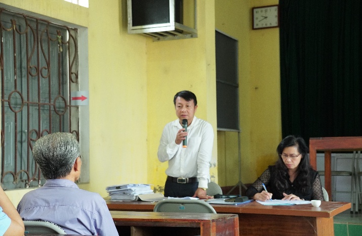 UBND xã Trần Phú tổ chức hội nghị đối thoại trực tiếp với các hộ dân liên quan Dự án cải tạo, nâng cấp tuyến đường từ đường Hồ Chí Minh đi xã Trần Phú- Ảnh 7.