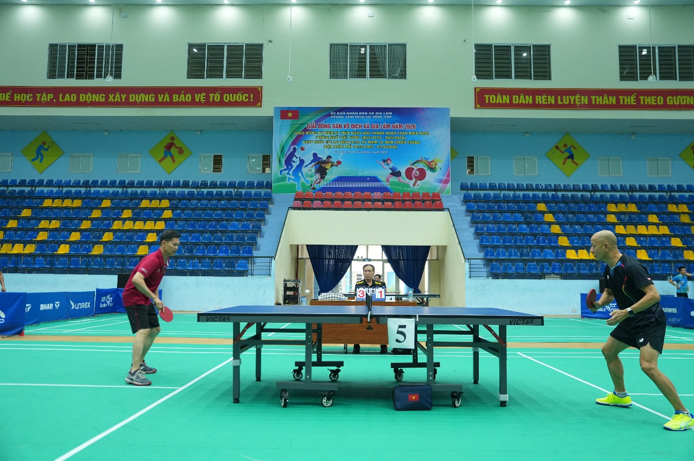 Giải bóng bàn vô địch xã Gia Lâm năm 2026 thành công tốt đẹp- Ảnh 3.