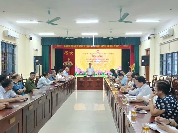 Ban Thanh tra nhân dân phường Yên Hòa, Giao ban công tác thanh tra nhân dân, giám sát đầu tư của cộng đồng quý I năm 2026- Ảnh 1.