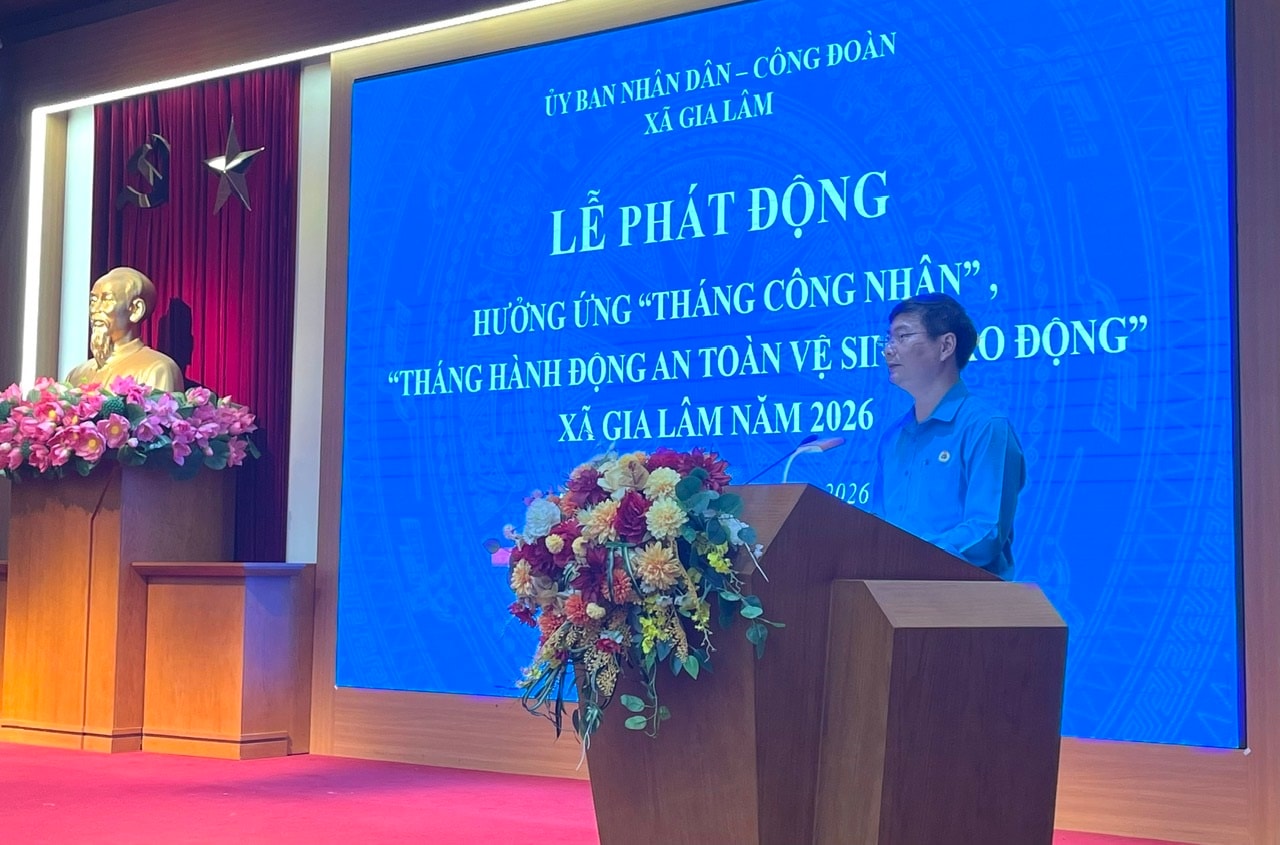 Xã Gia Lâm: Quan tâm chăm lo, bảo đảm môi trường làm việc an toàn cho công nhân- Ảnh 2.