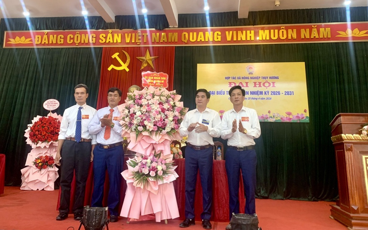 HTX Nông nghiệp Thụy Hương tổ chức Đại hội thành viên nhiệm kỳ 2026–2031