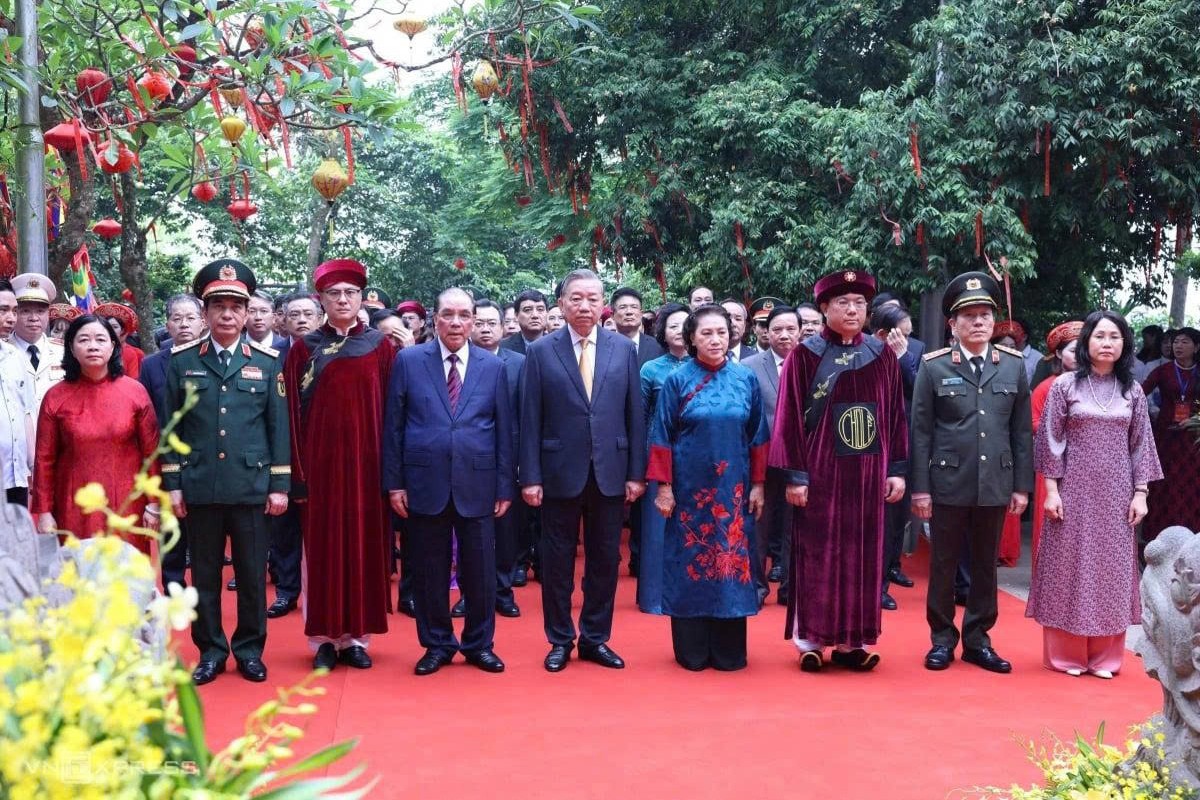 Phát biểu của Tổng Bí thư, Chủ tịch nước Tô Lâm tại Lễ hội Đền Hùng- Ảnh 3.