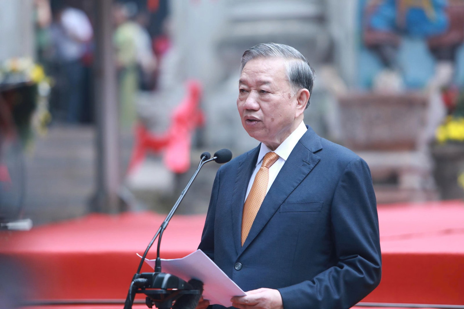 Tổng Bí thư, Chủ tịch nước Tô Lâm: Tiếp nối truyền thống dựng nước và giữ nước, xây dựng đất nước giàu mạnh, phồn vinh, văn minh, hạnh phúc- Ảnh 1.