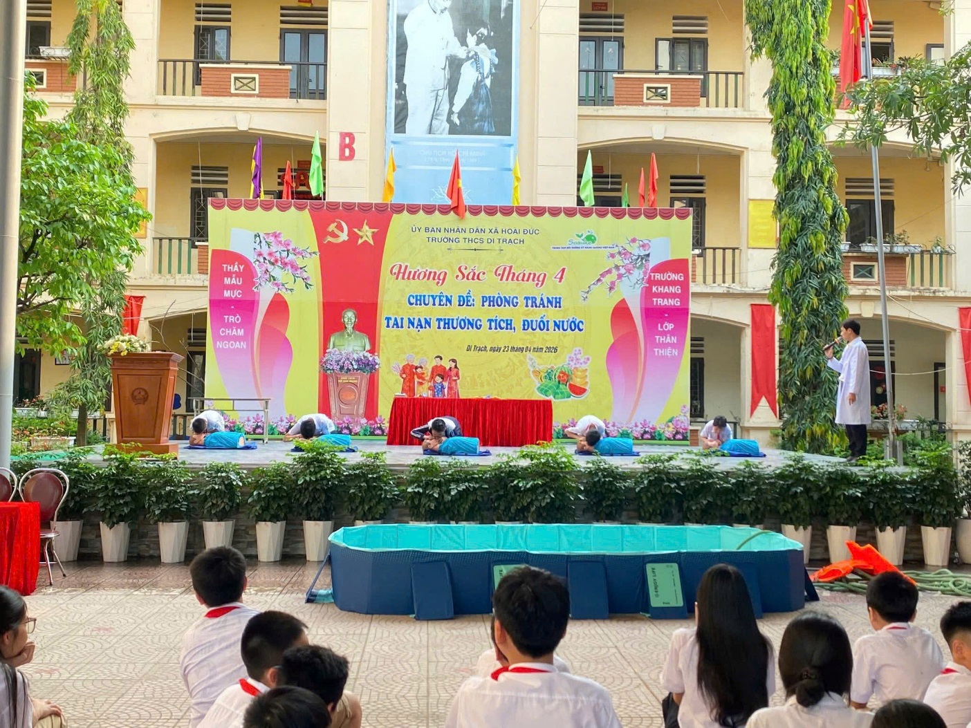 Trường học Hoài Đức đẩy mạnh trải nghiệm, rèn kỹ năng sống cho học sinh dịp kỷ niệm 30/4- Ảnh 10.