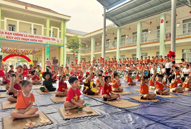 Trường học Hoài Đức đẩy mạnh trải nghiệm, rèn kỹ năng sống cho học sinh dịp kỷ niệm 30/4- Ảnh 21.