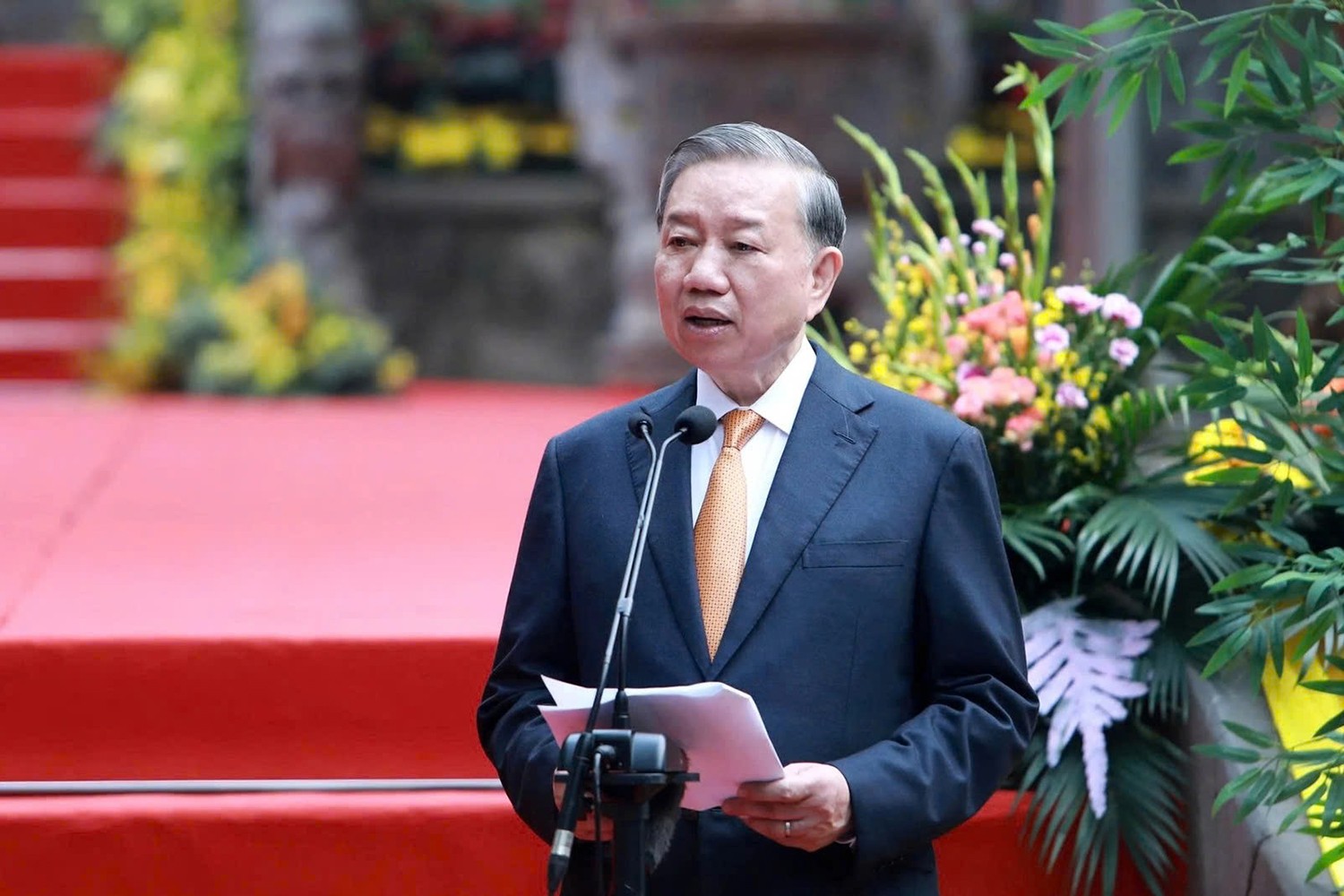 Phát biểu của Tổng Bí thư, Chủ tịch nước Tô Lâm tại Lễ hội Đền Hùng- Ảnh 1.