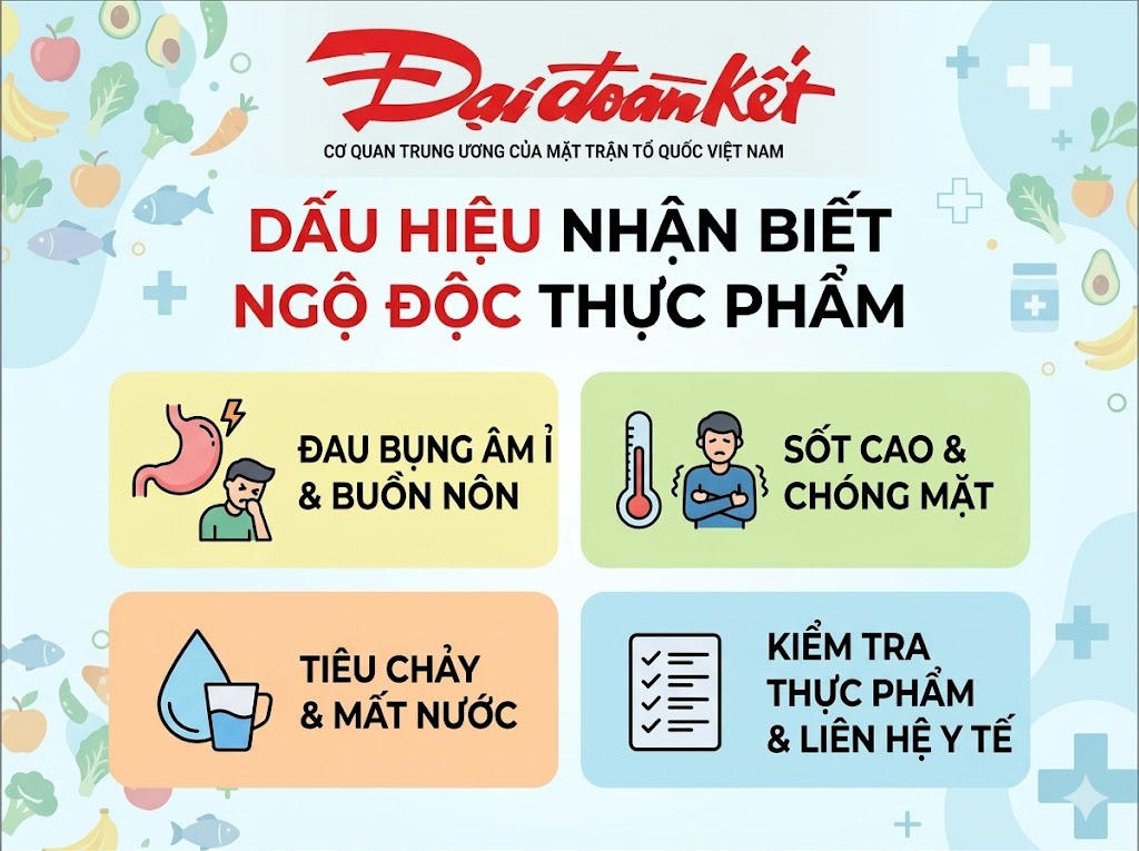 Ngộ độc thực phẩm: Nhận biết sớm – xử trí kịp thời- Ảnh 1.