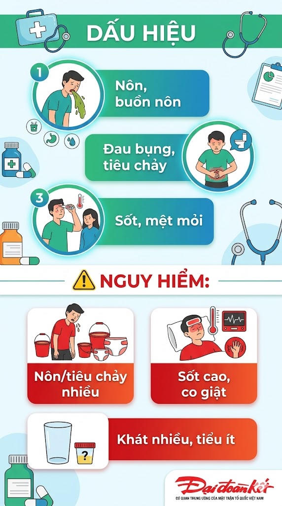 Ngộ độc thực phẩm: Nhận biết sớm – xử trí kịp thời- Ảnh 2.