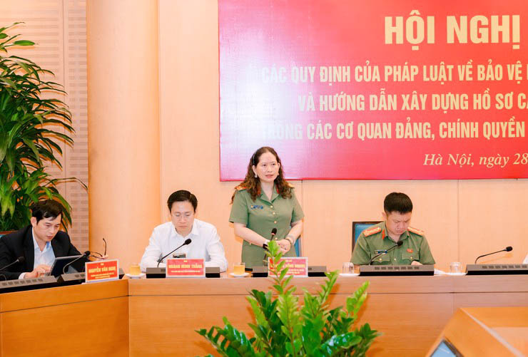 Hà Nội tập huấn nâng cao trách nhiệm của cán bộ, công chức về công tác bảo vệ bí mật nhà nước- Ảnh 5.