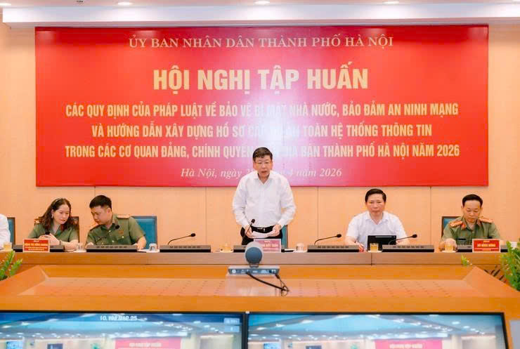 Hòa Lạc tham dự hội nghị trực tuyến tập huấn công tác bảo vệ bí mật nhà nước và bảo đảm an ninh mạng

- Ảnh 1.