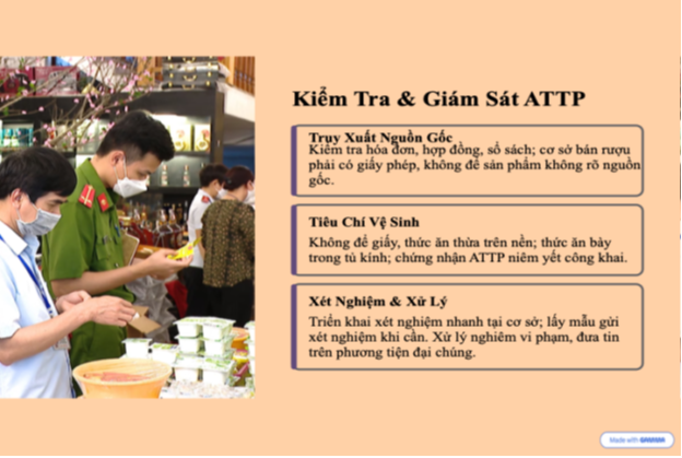 HƯỚNG DẪN TRIỂN KHAI MÔ HÌNH TUYẾN PHỐ ĐẢM BẢO AN TOÀN THỰC PHẨM- Ảnh 4.