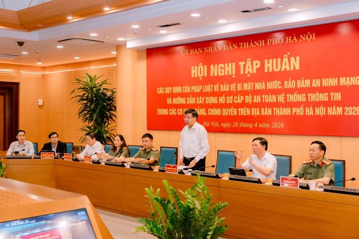 THƯỢNG PHÚC DỰ HỘI NGHỊ TẬP HUẤN BẢO VỆ BÍ MẬT NHÀ NƯỚC VÀ AN TOÀN THÔNG TIN MẠNG NĂM 2026- Ảnh 1.