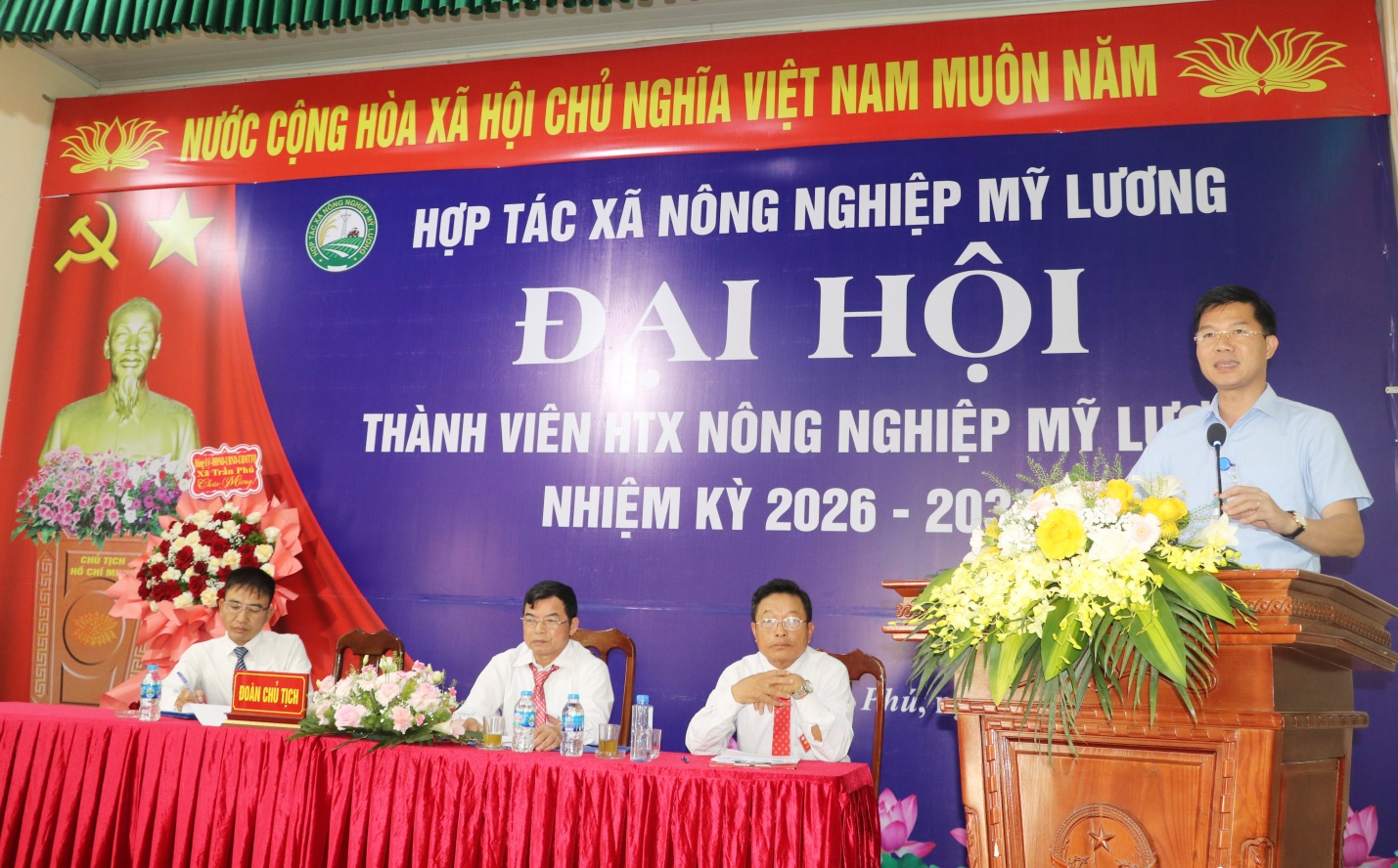 Đại hội thành viên hợp tác xã nông nghiệp Mỹ Lương nhiệm kỳ 2026–2031 thành công tốt đẹp- Ảnh 6.