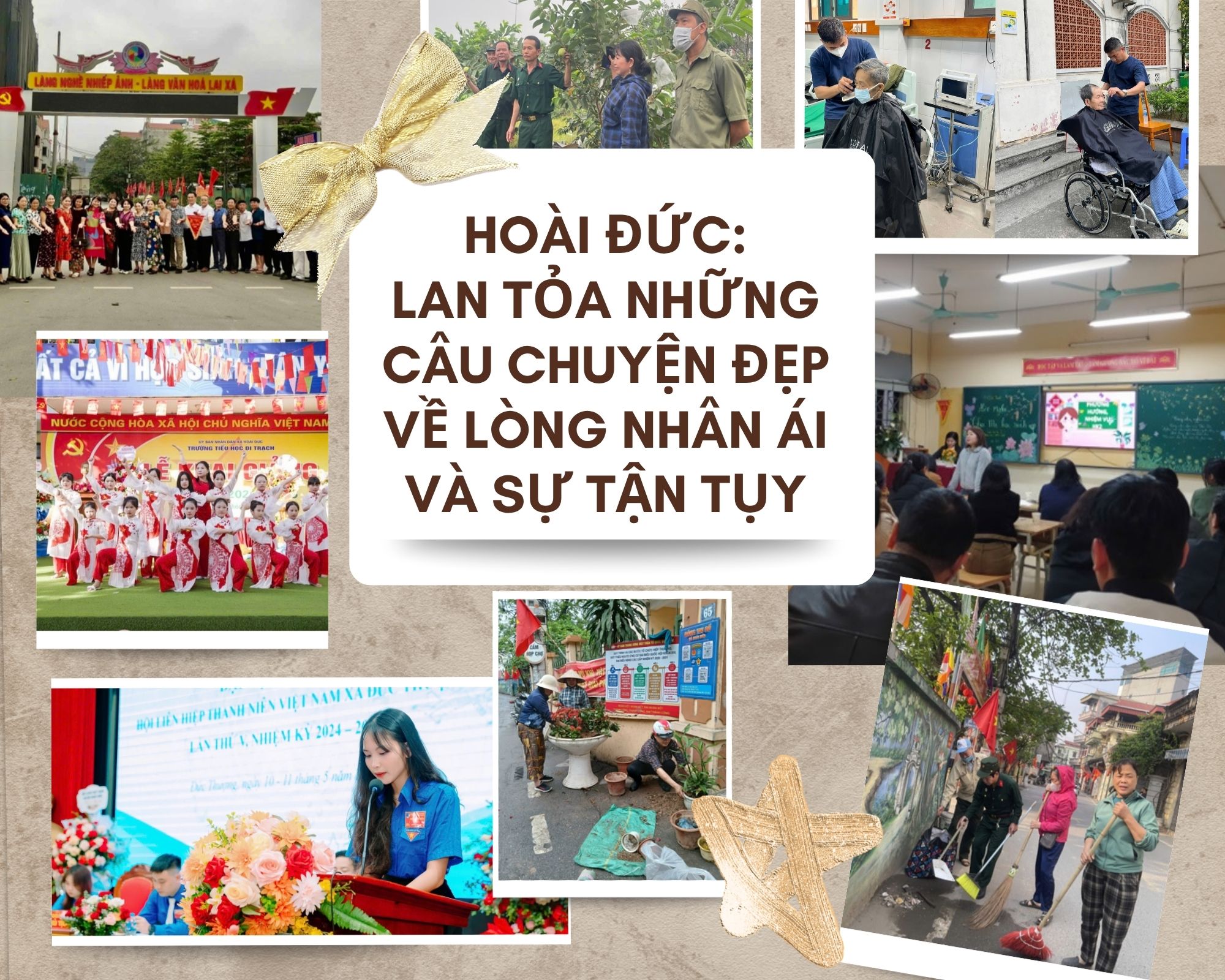 HOÀI ĐỨC: LAN TỎA NHỮNG CÂU CHUYỆN ĐẸP VỀ LÒNG NHÂN ÁI VÀ SỰ TẬN TỤY- Ảnh 1.