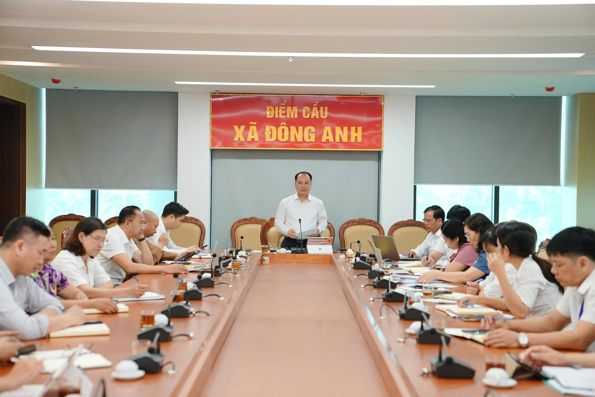 HỘI NGHỊ THƯỜNG TRỰC HĐND VÀ 3 CƠ QUAN XÃ ĐÔNG ANH TRIỂN KHAI NHIỆM VỤ TRỌNG TÂM NHIỆM KỲ 2026 – 2031.- Ảnh 1.