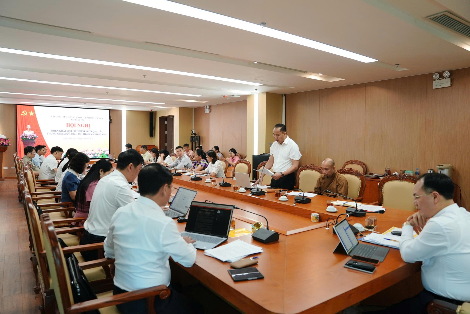 HỘI NGHỊ THƯỜNG TRỰC HĐND VÀ 3 CƠ QUAN XÃ ĐÔNG ANH TRIỂN KHAI NHIỆM VỤ TRỌNG TÂM NHIỆM KỲ 2026 – 2031.- Ảnh 2.